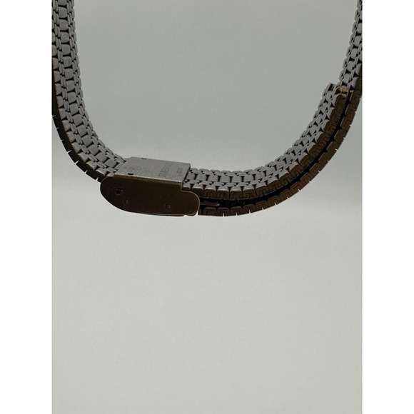 Vintage 1982 TIMEX Q Men's 32 mm Date Quartz Watch Gold Tone - Picture 9 of 9